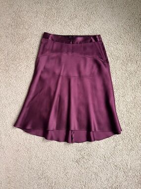 Banana Republic Silk A-Line Skirt